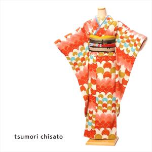 振袖 レンタル フルセット ツモリチサト(2月〜12月上旬)8ACB77/振袖/レンタル/レトロ/卒業式/結婚式/着物レンタル/ネコドット