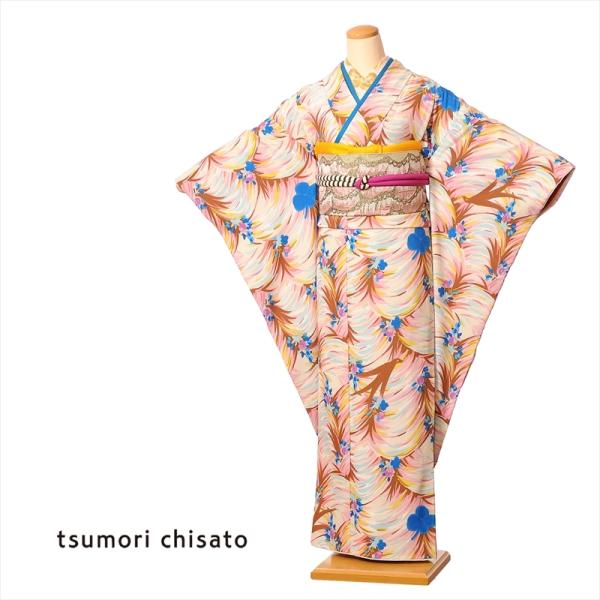 ツモリチサト 振袖レンタルフルセット(2月〜12月上旬)8ACB80 レトロ 卒業式 結婚式 ゲスト...