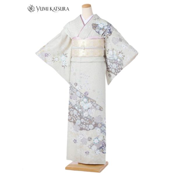 桂由美 訪問着 レンタル フルセット 8AD479 訪問着レンタル レンタル訪問着 着物レンタル レ...