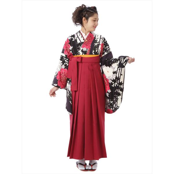 レンタル 袴 セット(AG80)大人 女 レディース 袴セット 卒業式 着物レンタル ハカマ はかま...