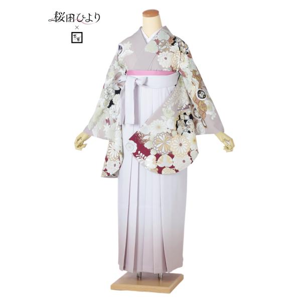 レンタル袴 卒業式 袴(AG275)卒業袴 レンタル 卒業式 着物レンタル ハカマ はかま 二尺袖 ...