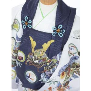 【レンタル】七五三 3歳 男の子 被布 三歳 ...の詳細画像2