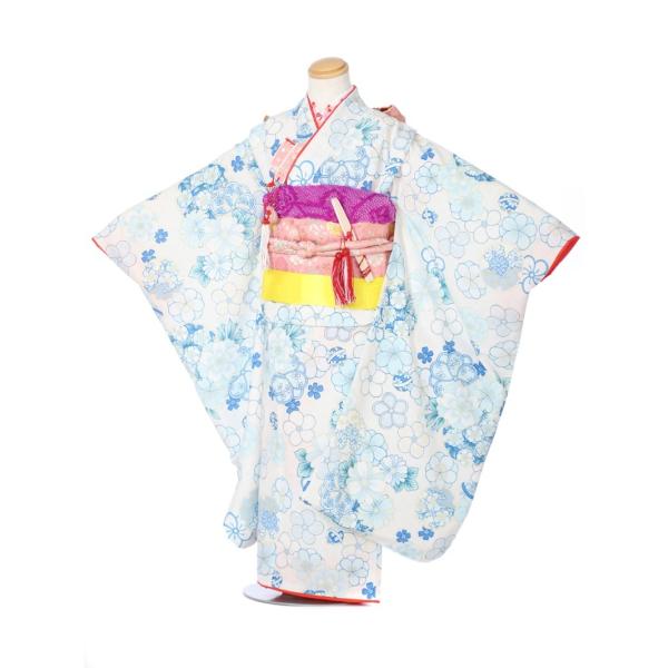 七五三レンタル 七歳女児七五三AP7134 女の子 753レンタル 水色 親子コーデ 姉妹コーデ ペ...