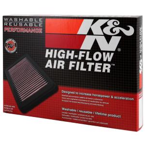 K&amp;N 純正交換 エア フィルター スズキ スイフトスポーツ 4代目 CBA-ZC33S 1.4Lターボ 2017年〜