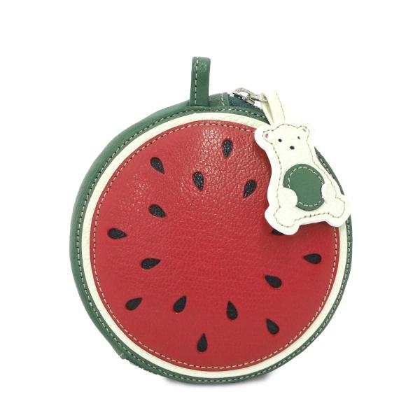 イビサ公式 イビサ コインケース 小銭入れ キーケース チャーム 二重リング スイカ すいか フルー...