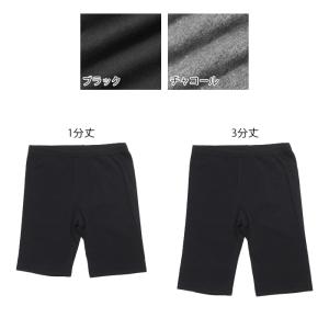 レギンス レディース 薄手 綿95% 3分丈 ...の詳細画像1