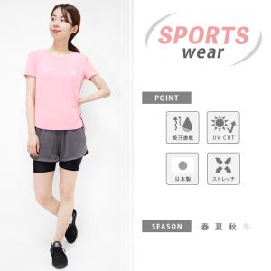 スポーツウェア レギンス 1分丈 3分丈 レデ...の詳細画像1