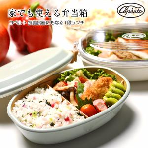コペルト 抗菌食器にもなる1段ランチ 食器 プレート ランチプレート お弁当箱 弁当 1段 600ml サブヒロモリ