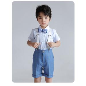 子供スーツ 半袖 5点セット ベスト 半ズボン...の詳細画像3