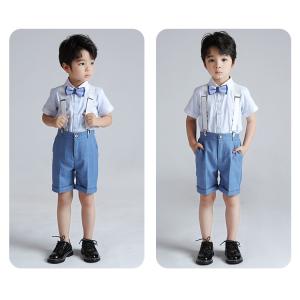 子供スーツ 半袖 5点セット ベスト 半ズボン...の詳細画像4