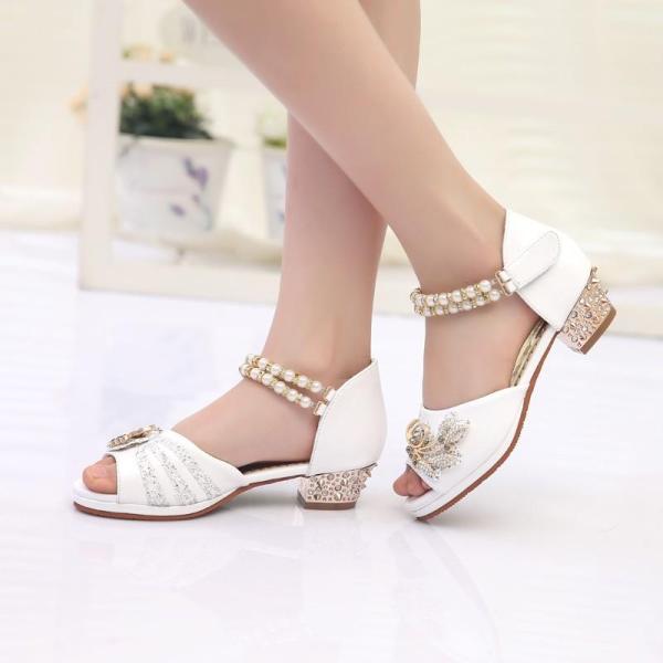 フォーマル靴 女の子 サンダル 子供フォーマルシューズ キッズフォーマルシューズ 低価格