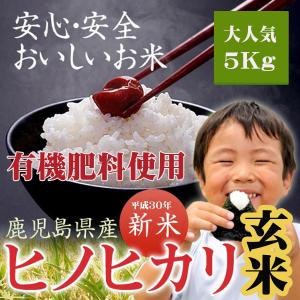 玄米 ひのひかり 鹿児島産 ヒノヒカリ 5kg 平成29年産...