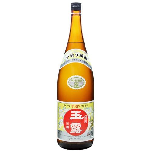 玉露 白 芋焼酎 鹿児島 中村酒造場 25% 1800ml