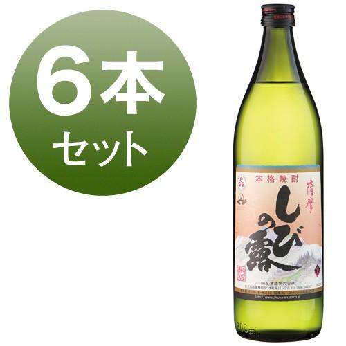 紫尾の露 芋焼酎 鹿児島 軸屋酒造 25% 900ml 6本セット