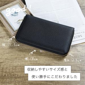 本革 通帳ケース スキミング防止 ストラップ付...の詳細画像2
