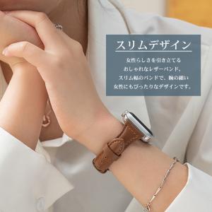 Apple watch バンド レディース 本...の詳細画像1