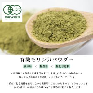 オーガニック モリンガパウダー 100g 有機...の詳細画像1