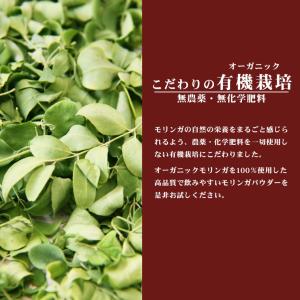 オーガニック モリンガパウダー 100g 有機...の詳細画像5