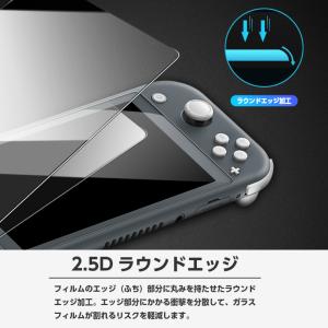 ニンテンドースイッチライト ガラスフィルム N...の詳細画像3