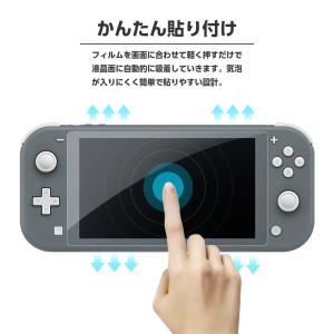 ニンテンドースイッチライト ガラスフィルム N...の詳細画像4