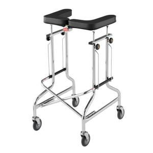 アルコースリム／レッド（星光医療器製作所）100607 室内専用歩行車