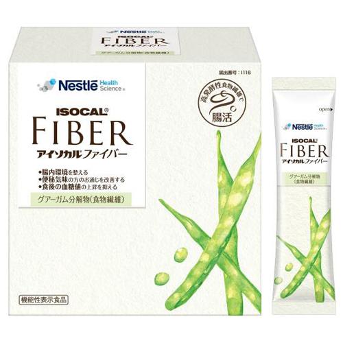 （ケース販売）アイソカル ファイバー／7.2g×30袋×6箱（ネスレ日本）便通＆血糖のダブルの機能性...