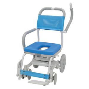 くるくるチェアD／O型穴有りシートタイプ（ウチエ）KRU-172 シャワーキャリー