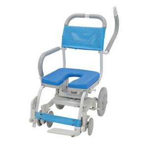 くるくるチェアD／U型シートタイプ（ウチエ）KRU-174 シャワーキャリー