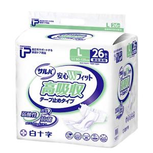 サルバ PUサルバ安心Wフィット高吸収テープ Mサイズ／30枚入（白十字