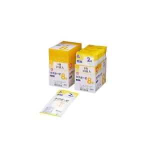 白十字 （ケース販売）ケアガーゼ 8折 2枚入×40袋／12箱（白十字）滅菌