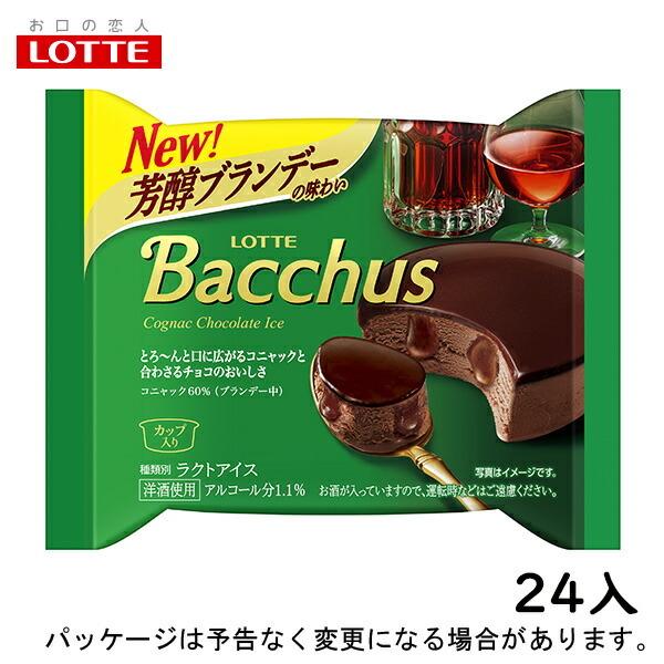 ロッテ バッカスチョコアイス 100ml×24入 北海道沖縄離島は配送料追加