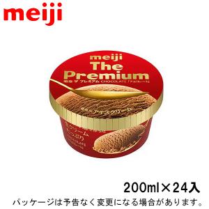 明治（meiji） The Premium バニラ 200ml×24入 : アイスクリームの