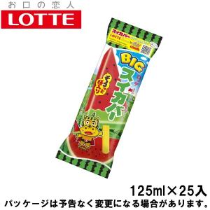 ロッテ BIG スイカバー 125ml×25入 北海道沖縄離島は配送料追加