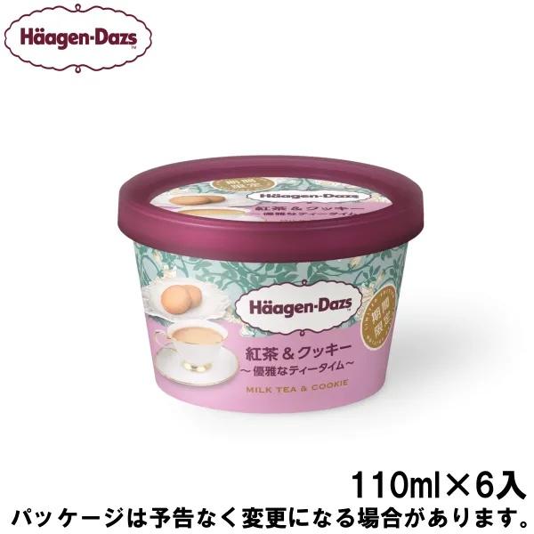 お歳暮 冬ギフト スイーツ アイス ギフト対応 ハーゲンダッツ ミニカップ 紅茶＆クッキー  〜優雅...