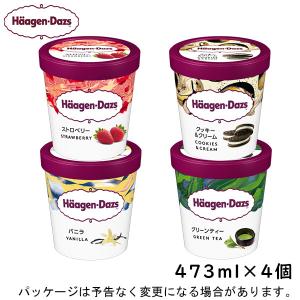 ハーゲンダッツ セット パイント４ 選べる4種類 473ml×4入 北海道沖縄離島は配送料追加｜アイスクリームのきしもと