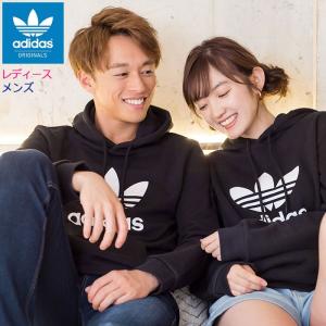 アディダス パーカー プルオーバー adidas メンズ トレフォイル オリジナルス ( Trefoil Pullover Hoodie 3フォイル トップス )｜icefield