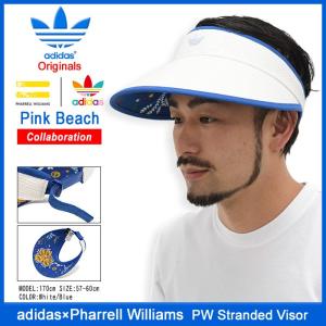 アディダス オリジナルス×ファレル・ウィリアムス adidas Originals = PHARRELL WILLIAMS サンバイザー PW ストランデッド バイザー(AO2369)｜icefield