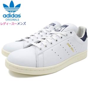 アディダス スニーカー adidas スタンスミス レディース &amp; メンズ ホワイト/ネイビー 白/紺 CQ2870