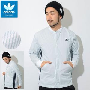 アディダス ジャケット adidas メンズ シアサッカー コーチジャケット オリジナルス(Seersucker Coach JKT Originals アウター DV3154)｜icefield