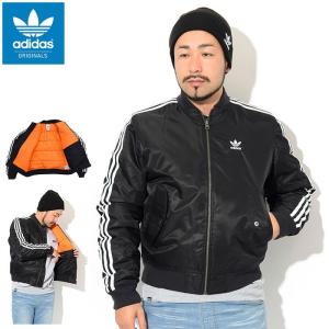 アディダス ジャケット adidas メンズ ボンバー パテッド オリジナルス (Bomber Padded JKT Originals フライトジャケット アウター ED5825)｜icefield