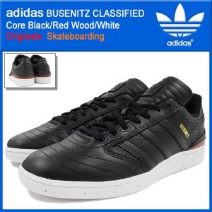 アディダス adidas スニーカー メンズ 男性用 ブセニッツ クラシファイド Core Black/Red Wood/White オリジナルス(BUSENITZ F37726)｜icefield