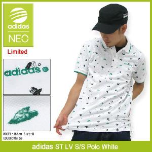 アディダス adidas ST LV ポロシャツ 半袖 ホワイト 限定(ADIDAS Adidas ST LV S/S Polo White Limited ポロ メンズ 男性用 F89912)｜icefield