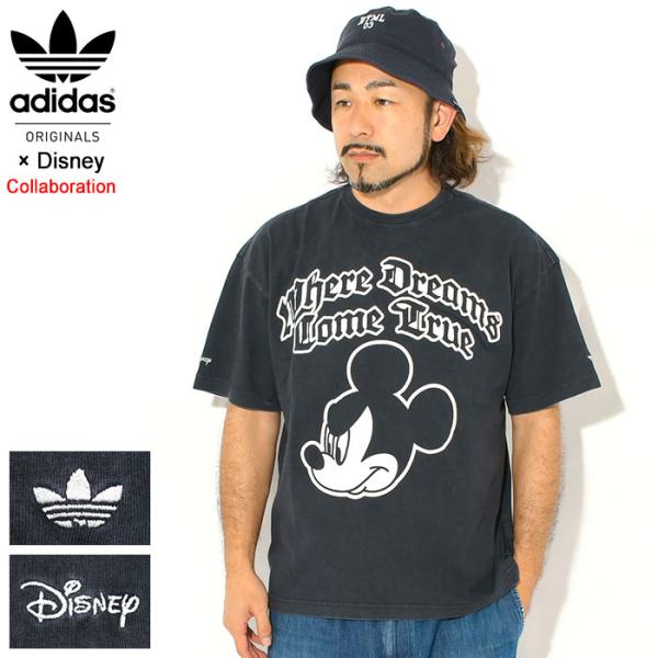 アディダス Tシャツ 半袖 adidas メンズ ディズニー ミッキーマウス コラボ オリジナルス ...
