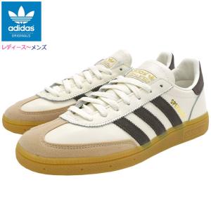 アディダス スニーカー adidas レディース & メンズ ハンドボール スペツィアル Off White/Dark Brown/Gum オリジナルス(HANDBALL SPEZIAL Original IE3709)｜icefield