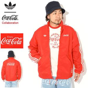 アディダス ジャケット adidas メンズ コカ・コーラ ナイロン パーカー コラボ オリジナルス ( Coca-Cola Nylon Parka JKT Originals アウター KY2105 )