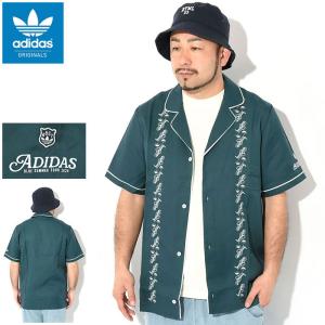 アディダス adidas シャツ 半袖 メンズ ジャージ ベースボール カラー