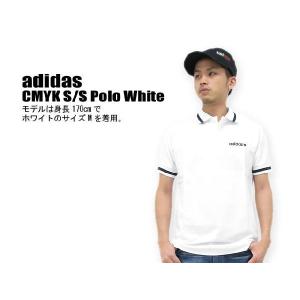 adidas(アディダス) CMYK S/S Polo White｜icefield