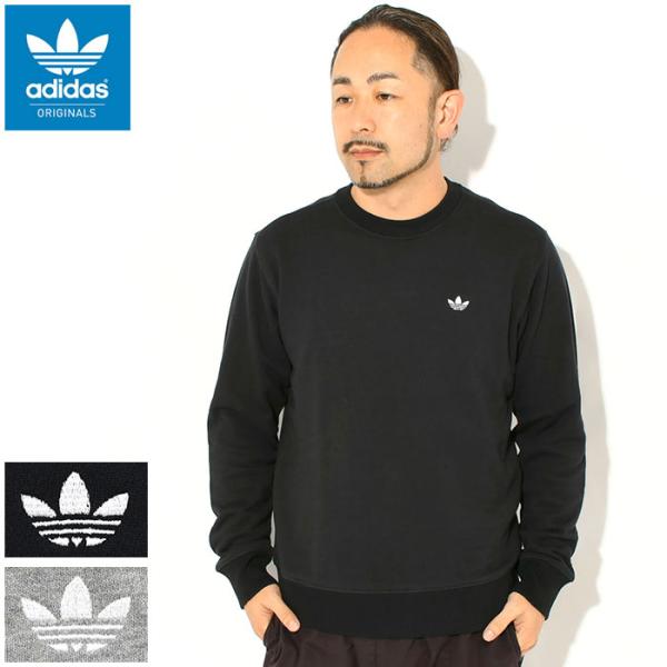 アディダス トレーナー adidas メンズ トレフォイル エッセンシャルズ フレンチ テリー クル...