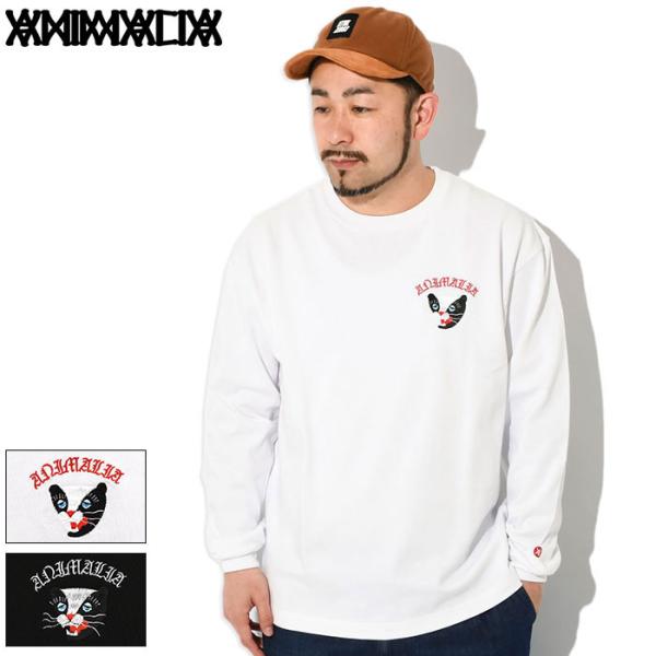 アニマリア ロンＴ Ｔシャツ 長袖 ANIMALIA メンズ ビンテージ スカンク ヘビー ( Vi...
