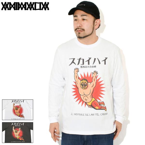 アニマリア ロンＴ Ｔシャツ 長袖 ANIMALIA メンズ スカイ ハイ 5.6オンス ( Sky...